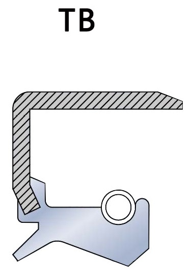 Bộ phận kín dầu dạng xoay khung xương TB
