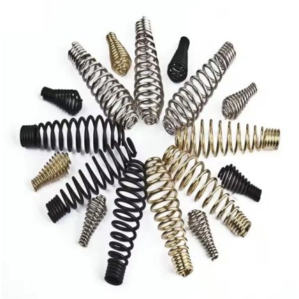 Bếp nướng than hoa bằng thép không gỉ với tay cầm và lò xo nén