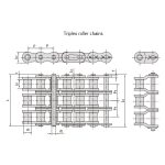 Dòng B - Xích con lăn chính xác bước ngắn