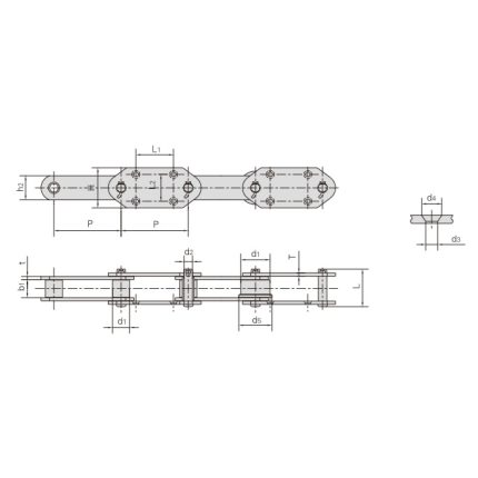 Xích truyền động cho thang máy