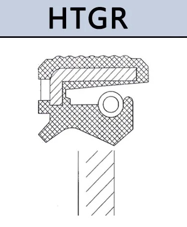 Phớt dầu trục bán trục loại HTGR