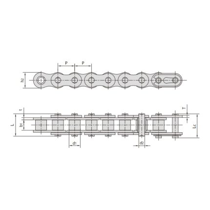 Xích truyền động xe máy