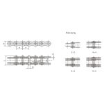 Xích đa đĩa chốt