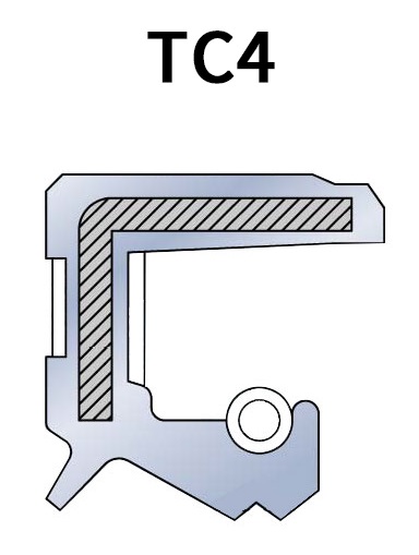 Phớt dầu khung xương TC4