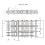 Dòng xích con lăn chịu tải nặng