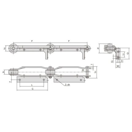 Dây chuyền truyền động cho máy móc sản xuất thuốc lá
