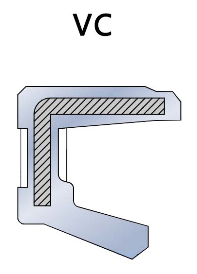 Phớt dầu quay một môi loại VC