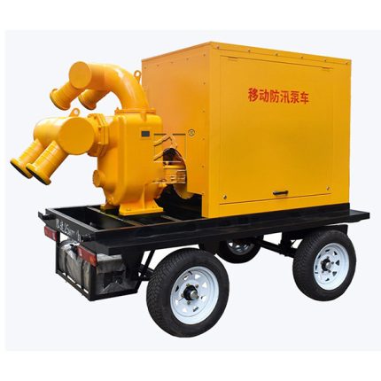 Bơm nước bùn diesel di động