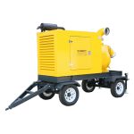 Bơm thải diesel di động