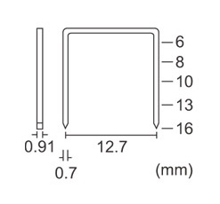 Máy đóng đinh khí nén có đầu rộng