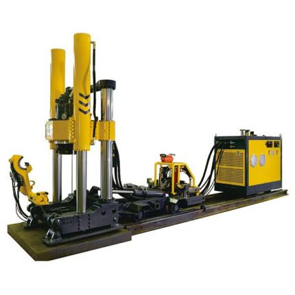 Máy khoan nâng bánh xe ray