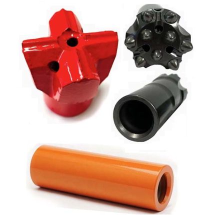 Mũi khoan chéo có nút R32 và ống nối